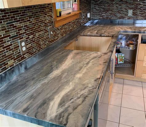 Dec 28, 2019 · A single color epoxy countertop can cost you as little as $25 per square foot while a multicolored epoxy countertop can cost upwards of $100+ per square foot. Furthermore, the countertop design, number of cutouts required, and the finish of the countertop (natural stone look, metallic additives, and edge profiles) affect the overall price of ... 